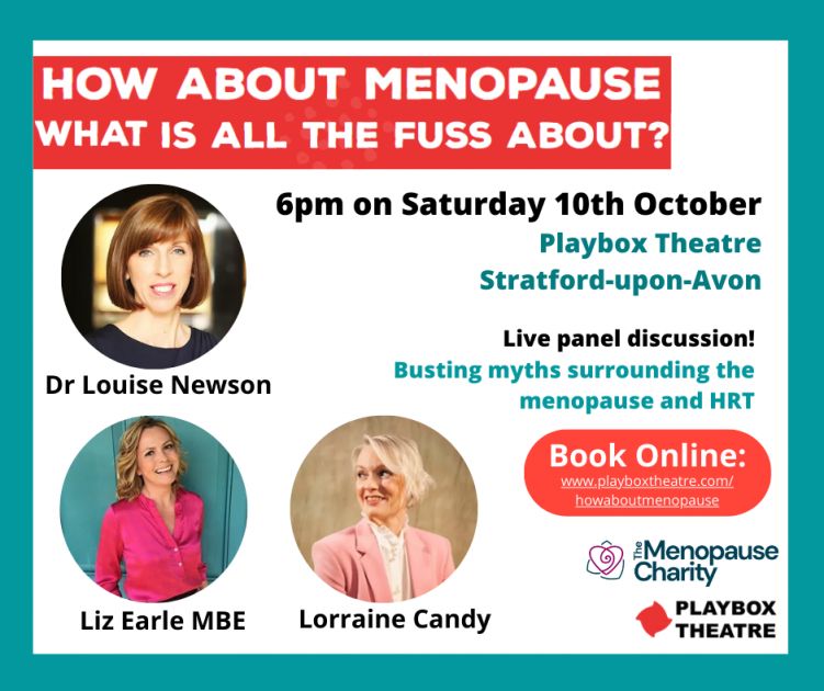 Live Menopause Event At Playbox Theatre Newson Health