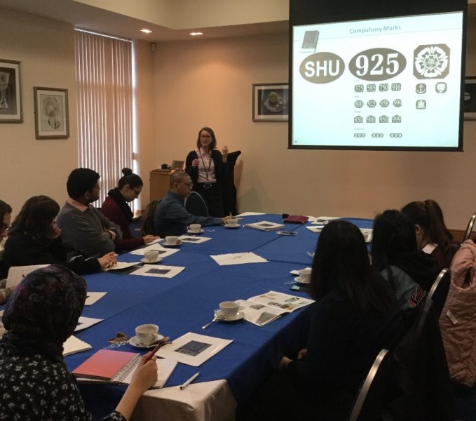 Sheffield Hallam University Students Learn the History of The Assay Office